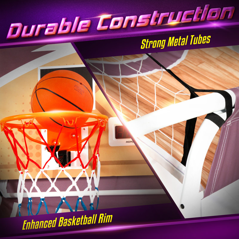 EJet Games 2 Player Plugin Basketball Arcade Game with 2 Games